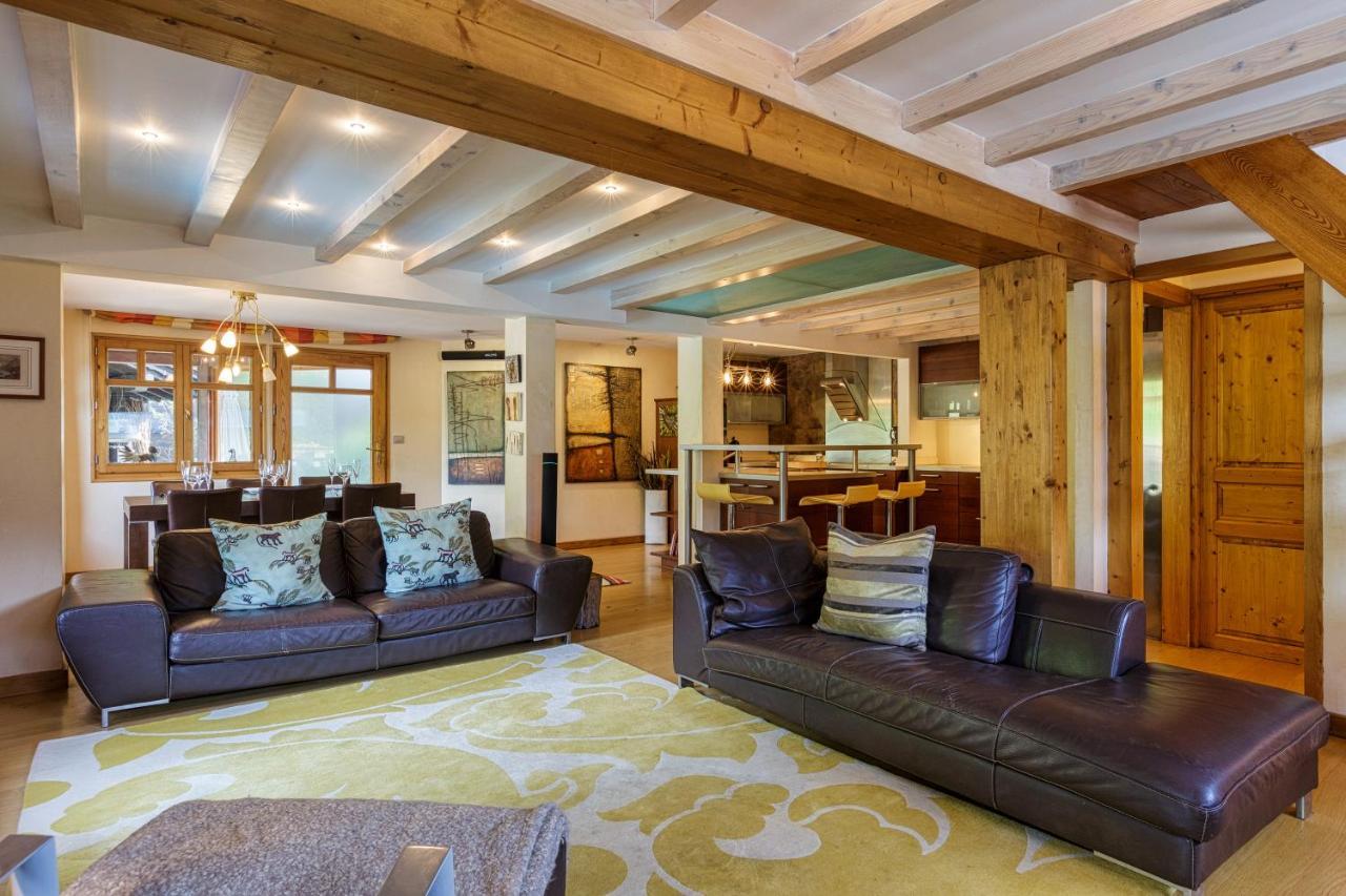 Chalet Galadhrim Chamonix Mont Blanc Valley Лез-Уш Экстерьер фото